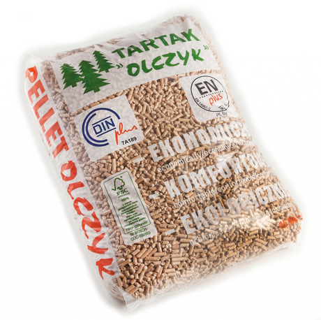 Tartak Pellets halve pallet 1050 kg – 70 zakken hoogwaardige houtpellets met Din Plus, Enplus A1 en FSC-keurmerken.