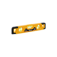 Bradas Waterpas 23 cm geel met magnetische onderzijde