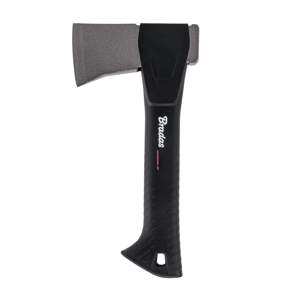 Bradas handbijl - glasvezel steel met Antislip handgreep - 600g