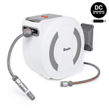 Bradas White Line elektrische wandslangenbox met 30m tuinslang