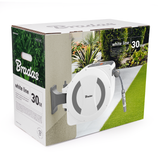 Bradas tuinslanghaspel met automatisch oprolsysteem en LED accuniveau