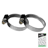 Bradas RVS slangklem W2 20-32 mm per 2 stuks