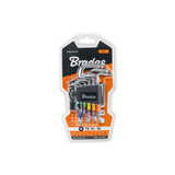9-delige Bradas Torx sleutelset van S2-staal