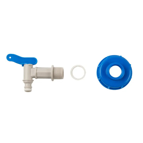 Bradas set - IBC-adapter S60x6 met kraan - 19 mm (3/4") Bradas