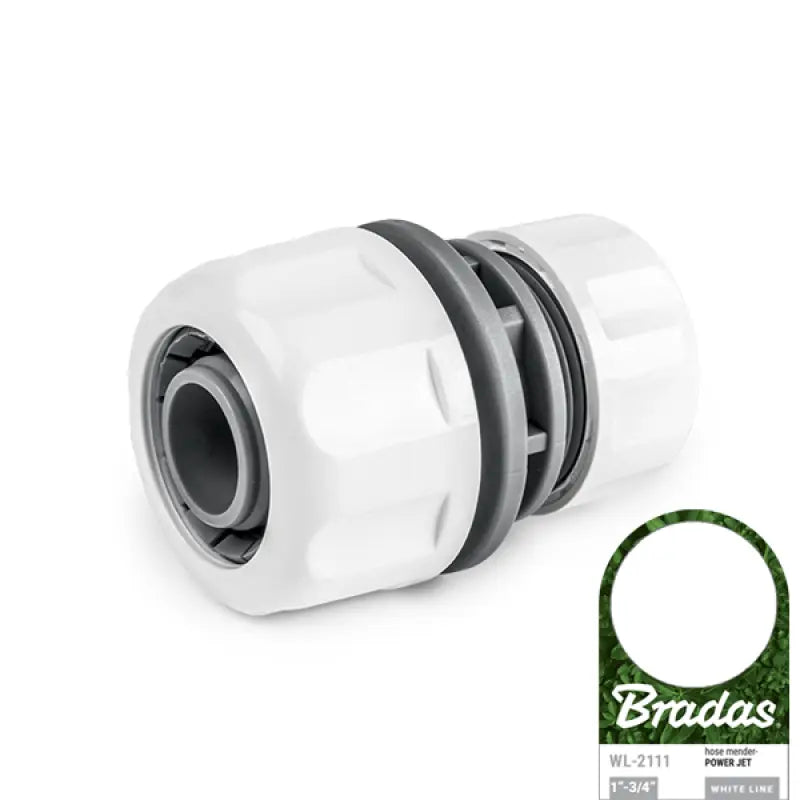 Bradas WHITE LINE slangverbindingsstuk voor 25 mm (1") naar 19 mm (3/4") Bradas