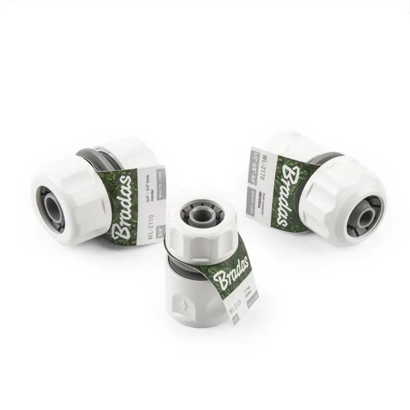 Bradas WHITE LINE slangverbindingsstuk voor 25 mm (1") naar 19 mm (3/4") Bradas