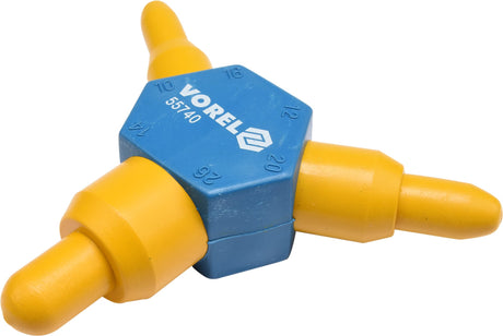 Vorel kunststof kalibrator voor meerlagenbuis 16-20-26mm