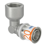 Persfitting kniekoppeling 10 mm – 1/2" Uponor