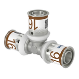 Uponor 16mm T-stuk S-press