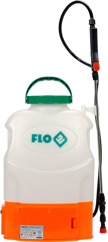 Flo elektrische rugspuit 16L met 8Ah accu