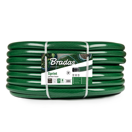 Bradas SPRINT plat oprolbare slang 1 inch 25 meter