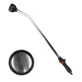 Bradas BLACK LINE Broeskop met verlengstuk - spuitkop - metaal - 76 cm Bradas