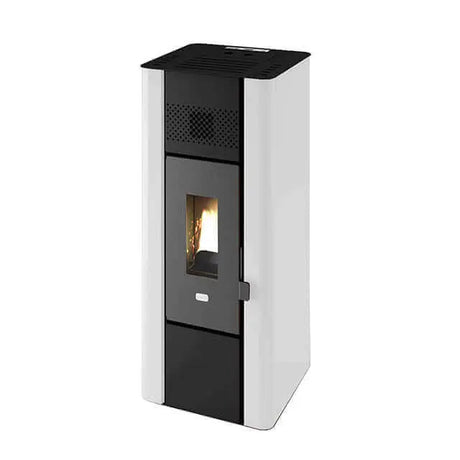 Ferretti Como 6kW Pelletkachel wit | Efficiënte Verwarming