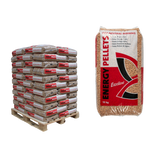 Gehele pallet met 66 zakken houtpellets
