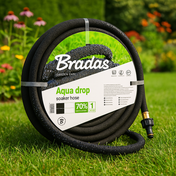 Bradas soaker hose met drukregelaar en UV-bestendig rubber