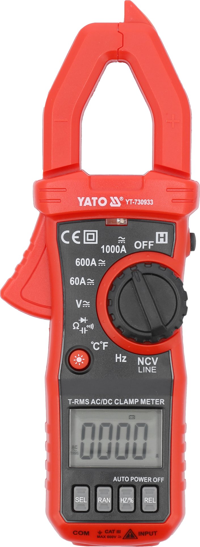 YATO multimeter met NCV en automatische bereikinstelling