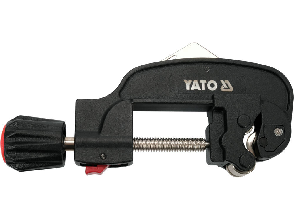 Yato Quick-Release Buizensnijder 16-54mm met deburrer voor een schone en nette afwerking.
