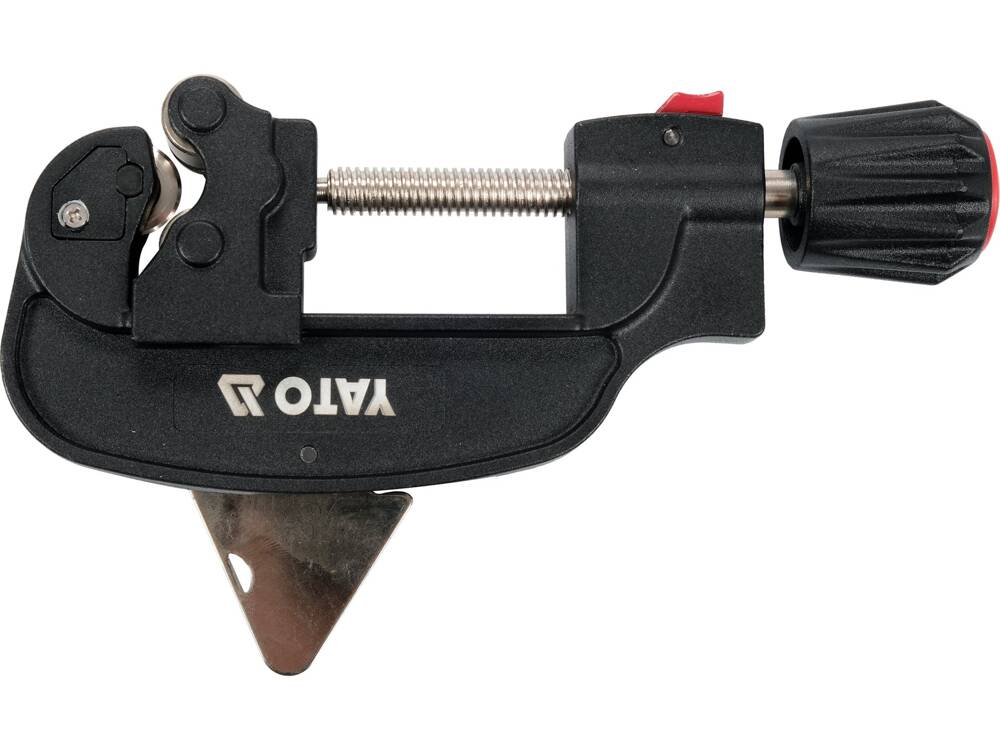 Yato buizensnijder met 9CrSi kogellagersstaal messen voor langdurige scherpte en precisie.