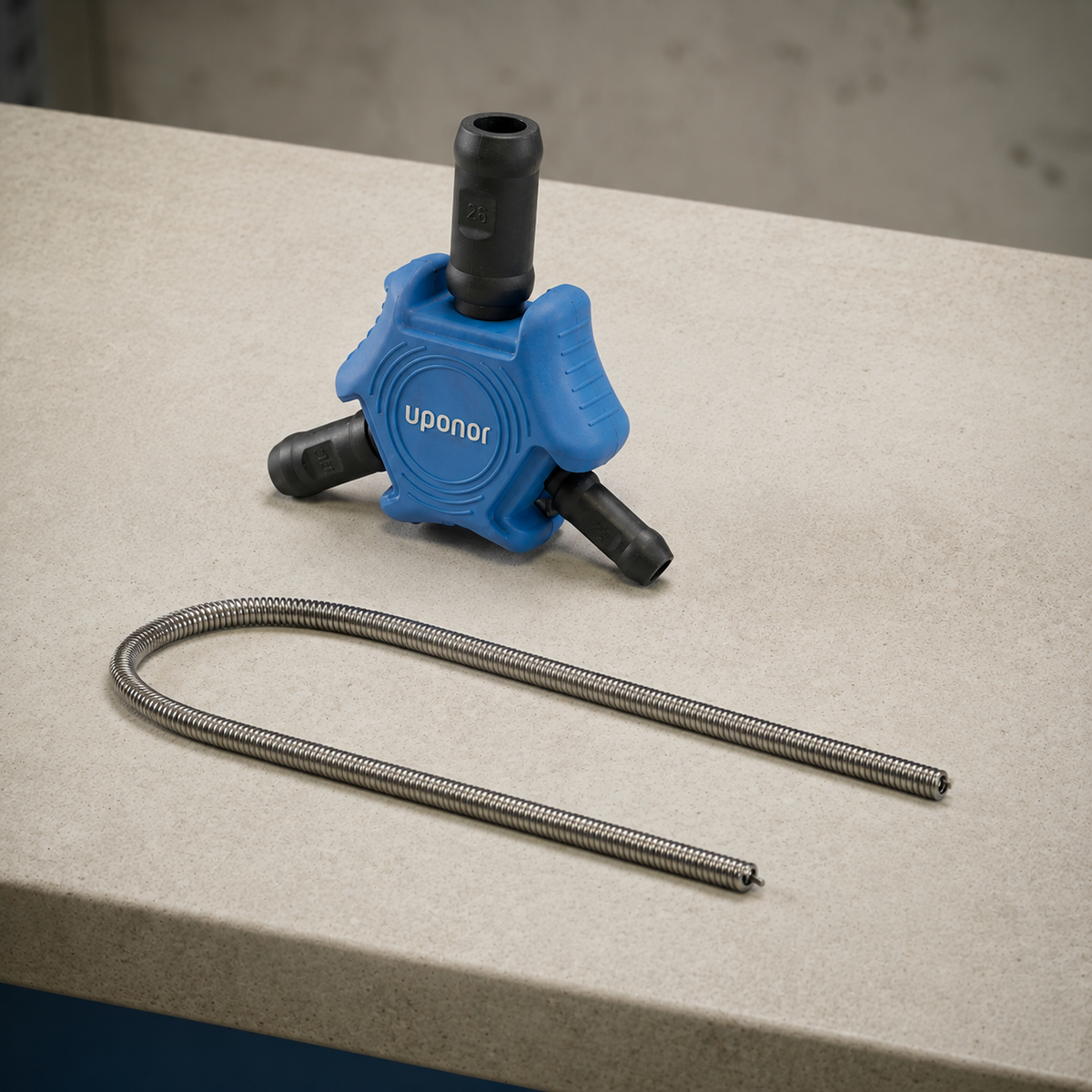 Uponor MLC Set – Binnen-buigveren 16/20/25 mm + Ontbramer Combi 16/20/25 (meerlagenbuis)