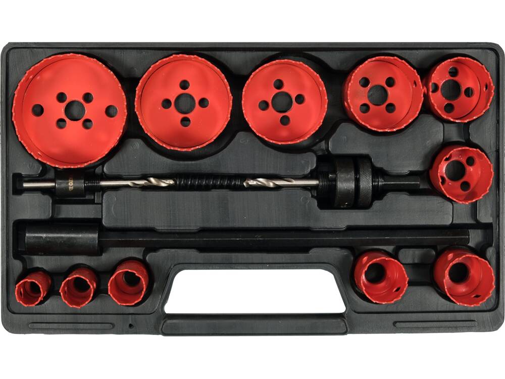Yato universele gatenzagenset 15-delig, ideaal voor metaal en hout – Installatie-shop.nl