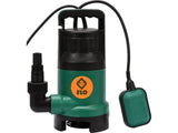 Flo Dompelpomp 1100W voor vuil water met automatische vlotterschakelaar