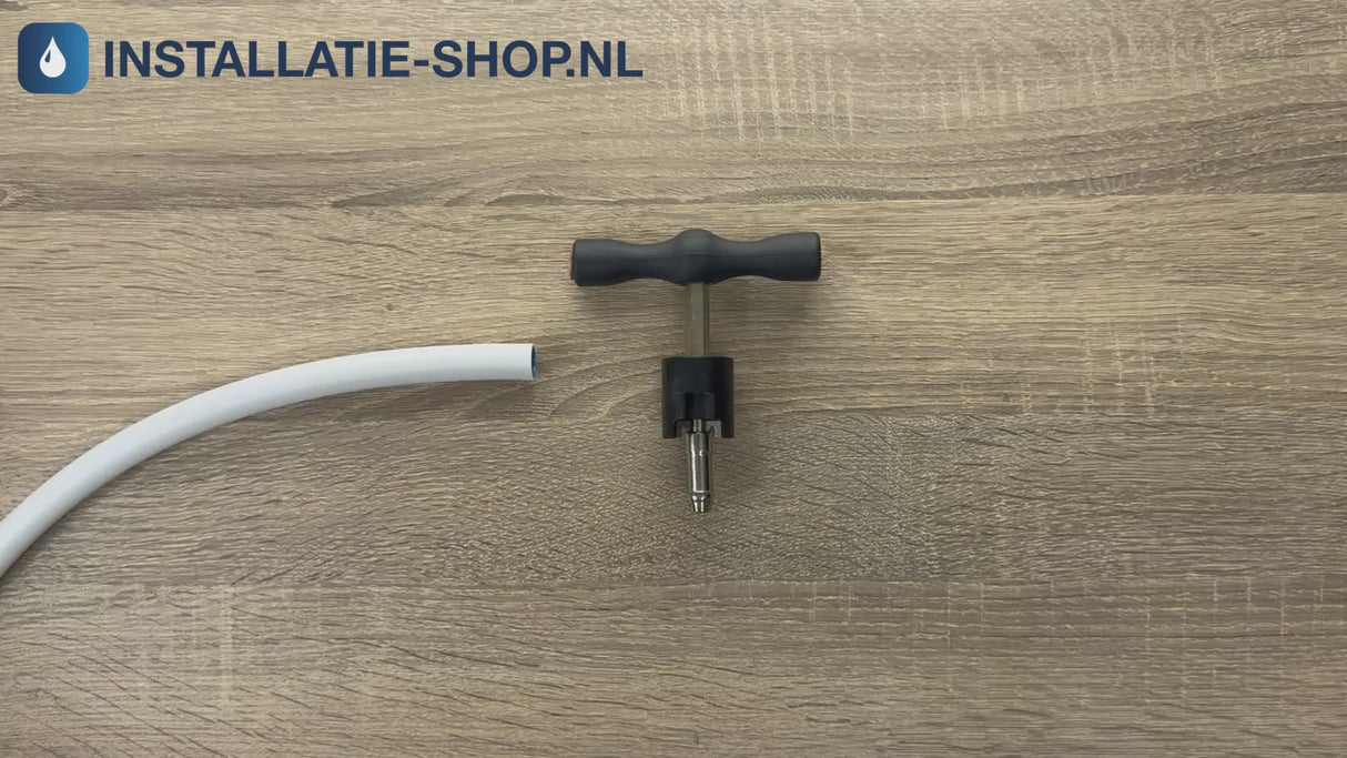 Diamond Metalen Kalibrator voor 16 mm PEX Buizen - meerlagenbuis met Ontbramer